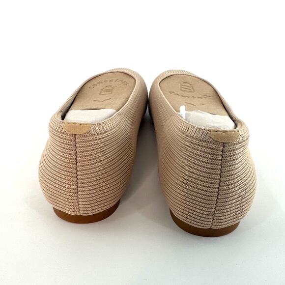 Vivaia Women's Almond Margot 2.0 Square-Toe V-Cut Flats Size 10.5 - Picture 6 of 10